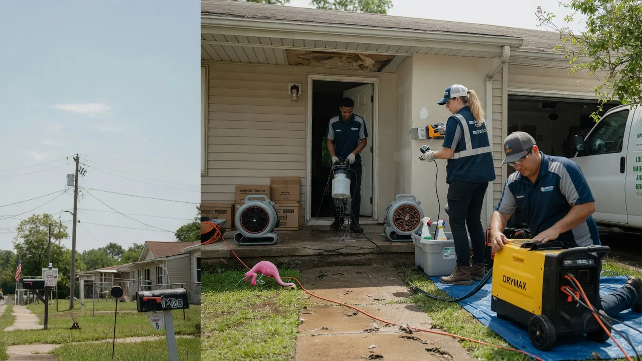 Storm Damage Water Removal in Wilsonville, AL near me